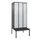 locker voor scheiding van kleding,HxBxD 2120x900x815mm,3vak