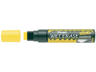 Viltstift Pentel Smw56 Wet Erase Blok 8-16mm geel - 1