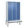 locker voor scheiding van kleding,HxBxD 2120x1200x815mm,3vak