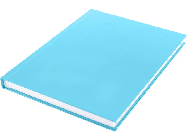 Dummyboek Kangaro A5 blauw pastel hard cover 80 blad blanco 100 grams