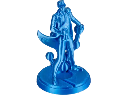 Polymaker 3D printer Filament Panchroma PLA Silk 1,75mm Blauw 1kg