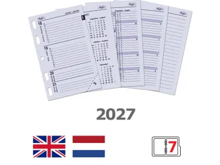 Agendavulling 2027 Kalpa Mini 7dagen/2pagina's - 4