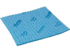 Vileda Breazy semi-disposable Microvezeldoek Blauw 35x36cm pak à 25st