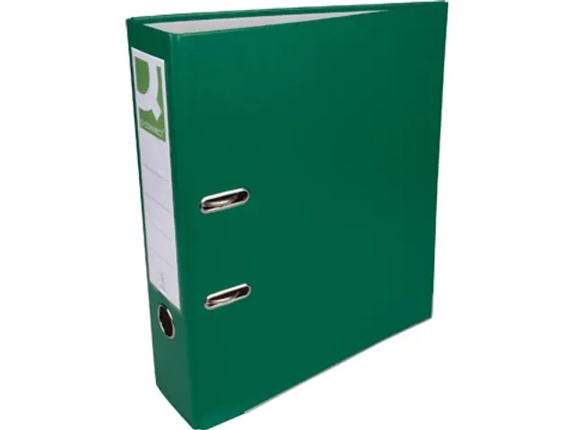 Q-connect ordner A4 PP en karton 80mm rug Groen