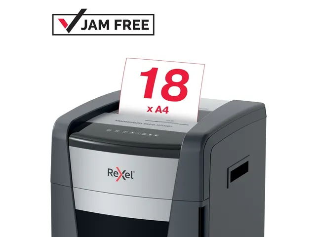 Destructeur Rexel Momentum Extra XP418+ particules 4x35mm