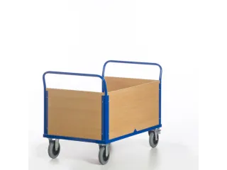 wagen met drie wanden,draagverm. 600kg,laadvl. LxB 1200x780mm - 5