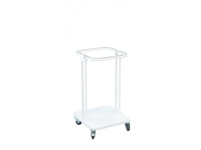 Verrijdbare Afvalzakhouder Saekko Boy 40 Liter Wit