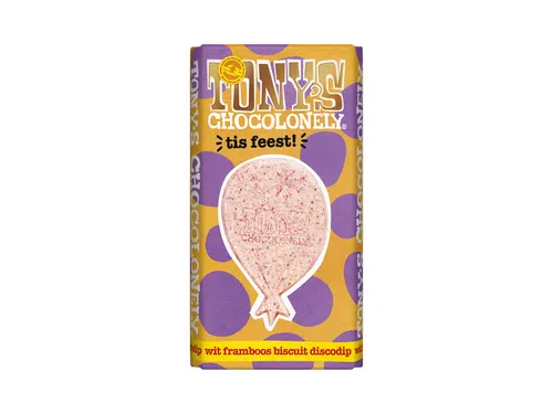Chocolade Tony's Chocolonely Reep gifting bar tis feest