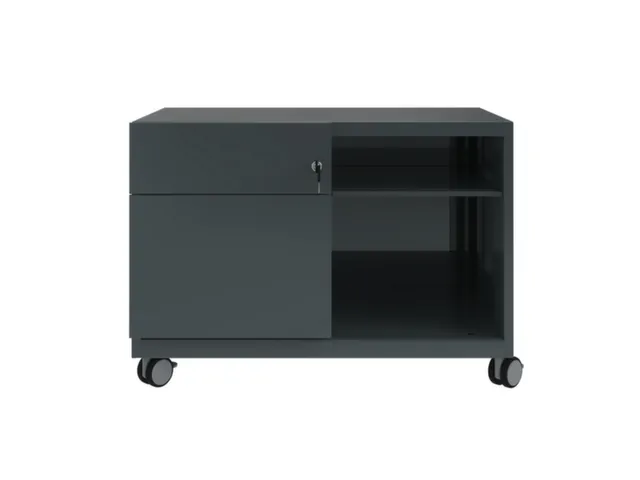 caddy,HxBxD 563x800x490mm,2lade(n),1niveaus,lade/hangmappenframe links