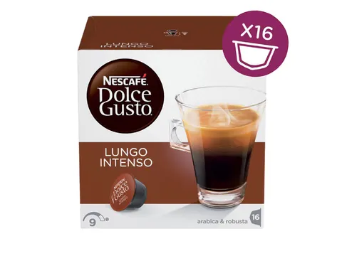 Koffiecups Dolce Gusto lungo intenso 16 stuks