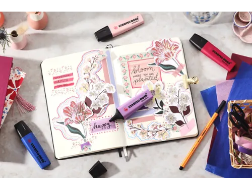 Markeerstift STABILO Boss 70/ 162 Wildflower grijs-violet paars