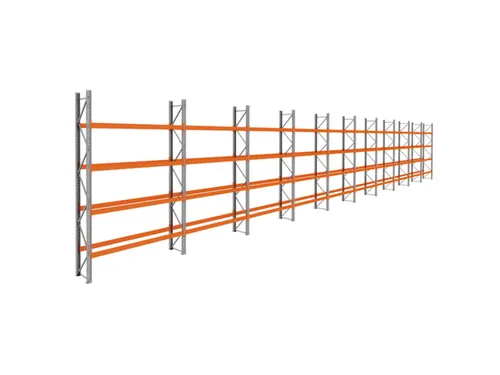 palletstelling,basis+9xaanbouw,HxBxD 4620x28100x750mm,vakl. 3000kg