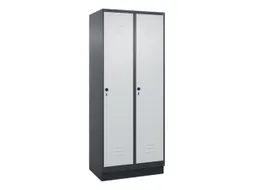 wasgoedverdeelkast,HxBxD 1950x800x500mm,vak B 400mm,draaigrendel