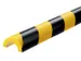 Beschermingsprofiel Durable P30 buis 1m geel zwart