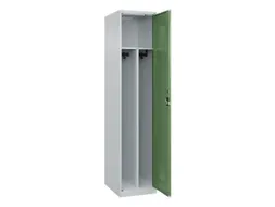 locker voor scheiding van kleding,HxBxD 1850x400x500mm,1vak