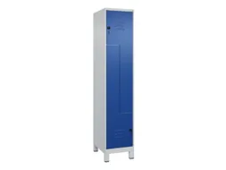 Z-garderobekast,HxBxD 1950x400x500mm,vak B 200/400mm,draaigrendel