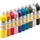 vingerverf Happy set met 10 flesjes 750 ml assorti