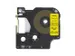 Ruban étiqueteuse Compatible Dymo 45018 D1 12mmx7m Noir sur Jaune