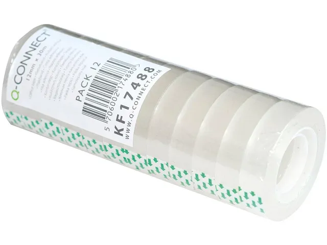 plakband PP 12 mm x 30 m 12 stuks