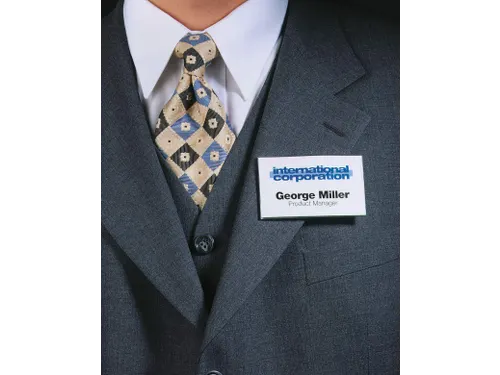 Badge Durable 8117 vlak met magneet 54x90mm