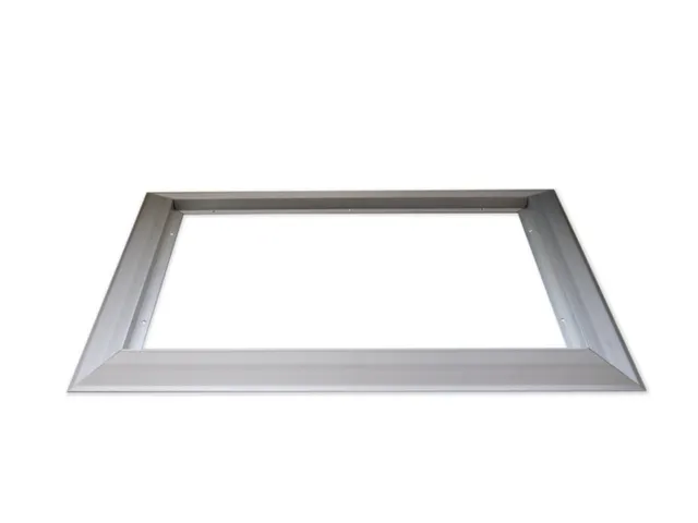 Aluminium Rand Voor Schoonloopmat Bxl 585X385Mm Afgeschuind