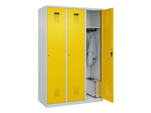 locker,HxBxD 1850x1200x500mm,3vak,vak B 400mm,cil.-slot