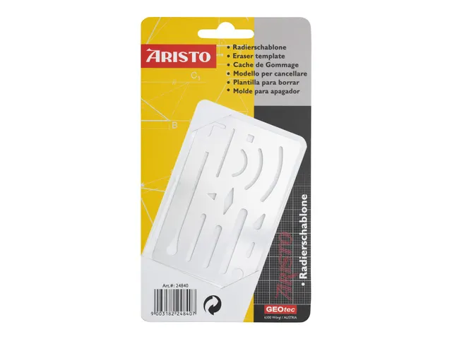 Gumsjabloon Aristo ES30 9x6 cm