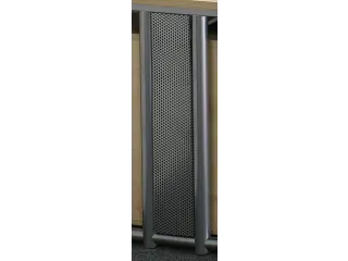 zijpaneel,v. achterzijde bureau,H 680mm,antraciet - 1