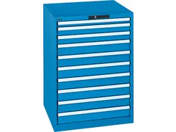 Ladenkast Key 1000x717x725mm 10laden 200kg Vu Afwerking Ral5012
