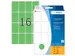 HERMA 2455 Universele etiketten 25x40mm Groen 512 stuks