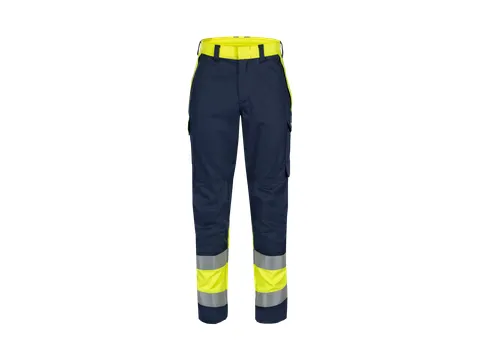 Sioen 103U ECO werkbroek Navi ARC Marine/Fluogeel maat 58