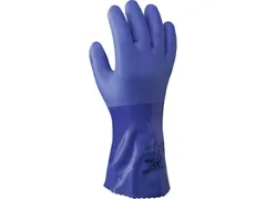 Showa 660 PVC handschoenen, blauw, maat 9, per 120 paar