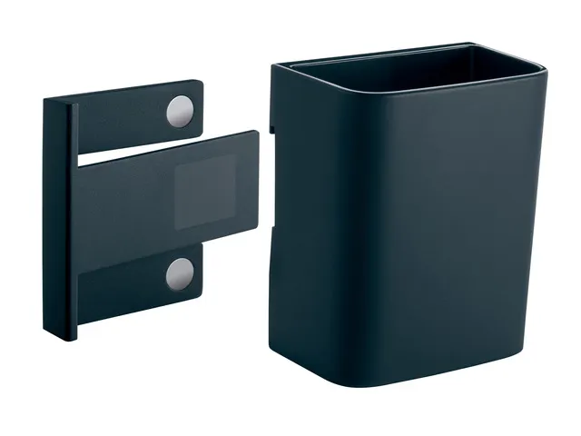 pennenbak S Sigel voor glasborden van 3 tot 5mm Antraciet