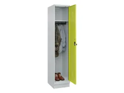 locker,HxBxD 1950x400x500mm,1vak,vak B 400mm,draaigrendel,sokkel