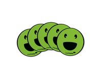 Smiley Magneet symbool emoticon smile 50mm Groen