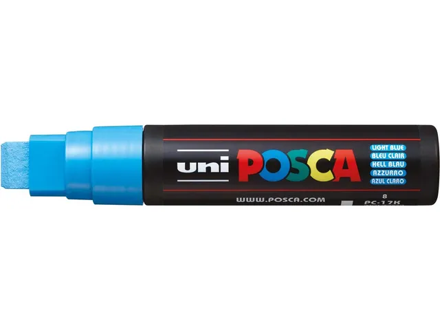 uni-ball Paint Marker Posca PC-17K lichtblauw