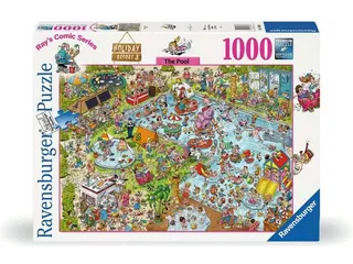 Puzzel Ravensburger Ray Comics The Pool deel 3 1000 stukjes - 1