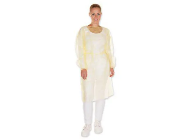 Hygostar 27758 Gown maat L Geel doos à 100 stuks