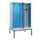 locker met bank,voor scheiding van kleding,HxBxD 2120x1200x815mm,4vak