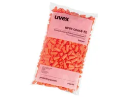 Uvex Com4-fit navulling oordoppen, SNR 33 dB, per 200 paar