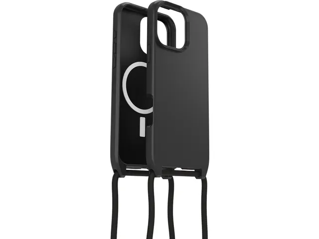 Otterbox React Necklace Mag iPhone 16 Pro Max Hoesje Zwart