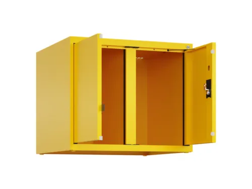 opzetkast,v. locker voor scheiding van kleding,2vak.,vak B 300mm