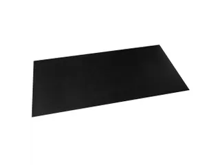 Onderlegger PU 35x60cm zwart/rood - 4