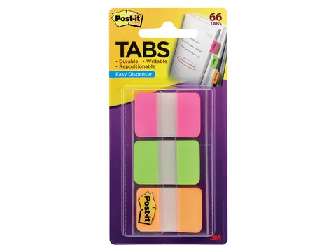 Indextabs Post-it 686PGO 25x38mm strong assorti 66 tabs