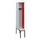 locker met bank,HxBxD 2120x300x815mm,1vak,vak B 300mm,cilinderslot