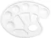 Palette Kangaro 17 x 23 cm, Plastique blanc
