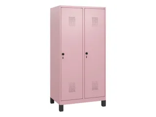 schoollocker,HxBxD 1630x800x500mm,2vak,vak B 400mm,draaigrendel,voeten - 2