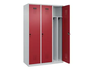 locker voor scheiding van kleding,HxBxD 1850x1200x500mm,3vak - 1