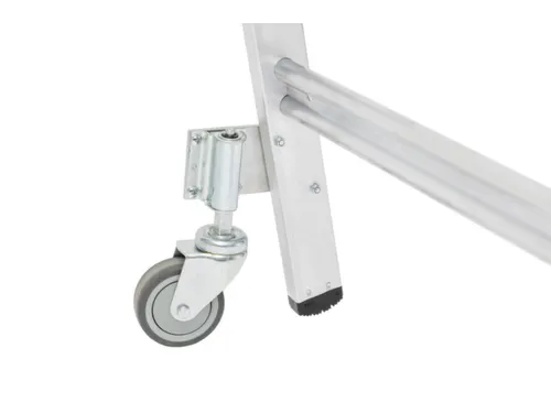 verrijdbare platformladder,bordes HxBxD 950x440x400mm,4treden