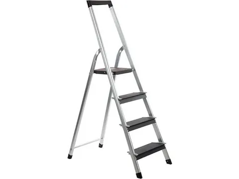 Trapladder Aluminium Power Step, 4 Treden